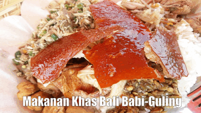 Makanan Khas Bali Babi-Guling
